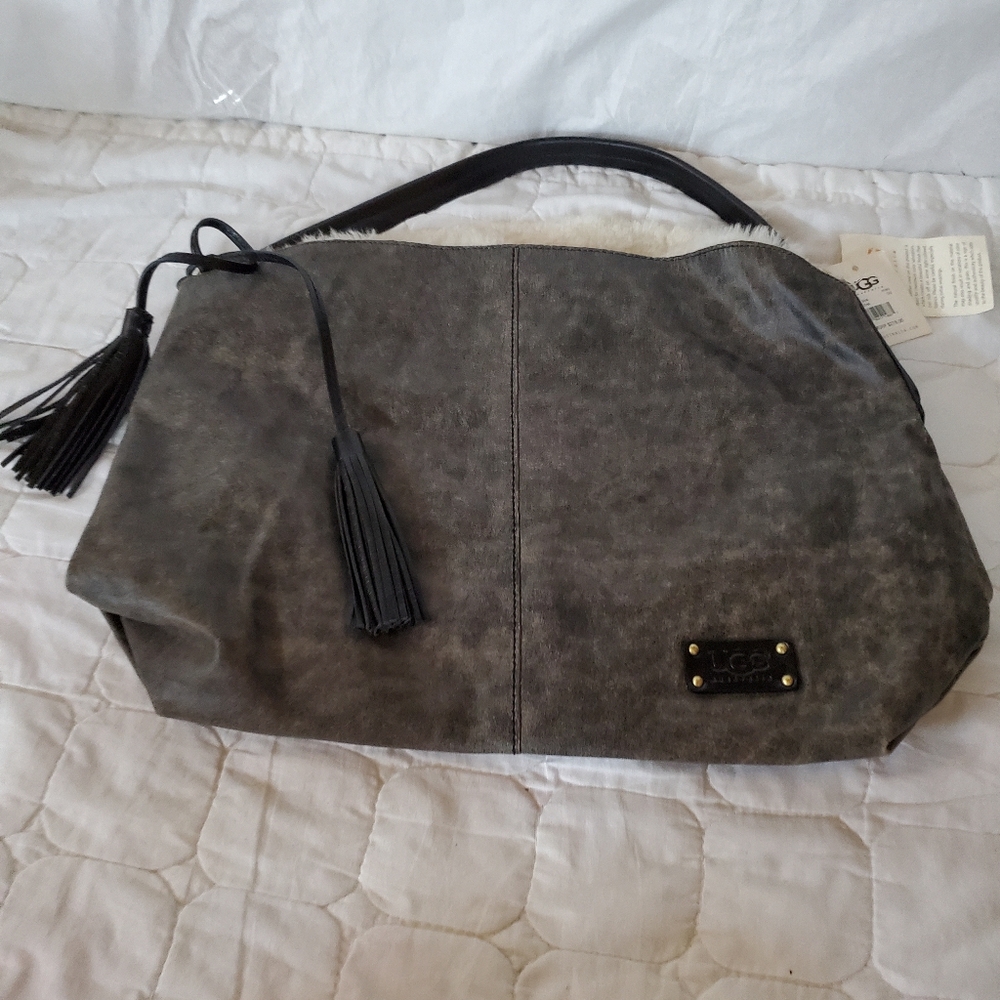 Ugg leather bag
